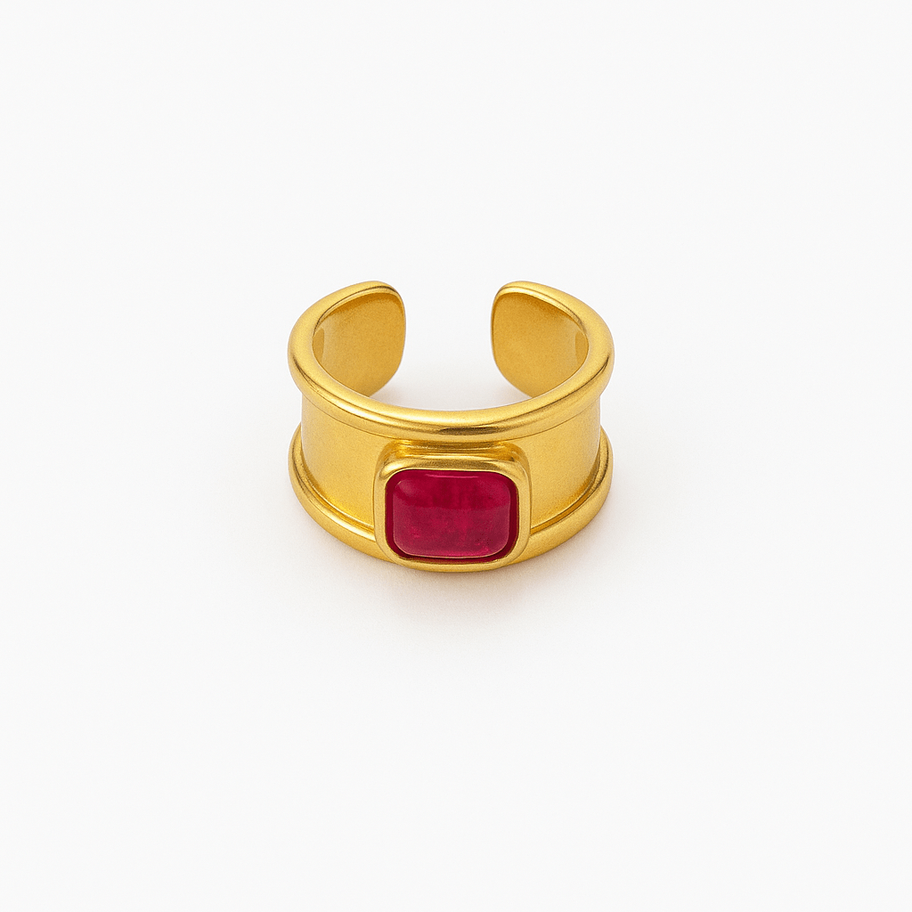 Luna Ring Fuchsia