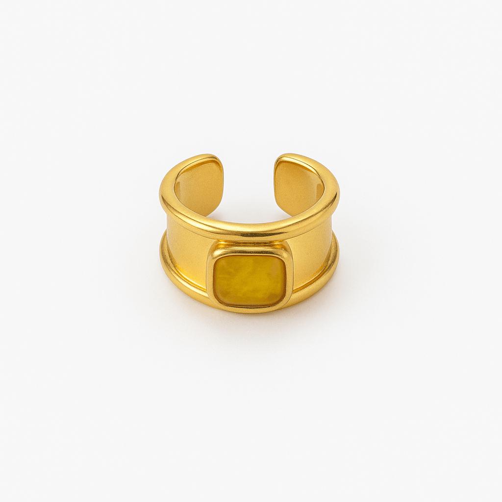 Luna Ring Citrine